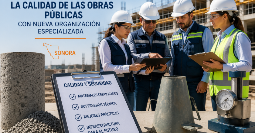 Sonora impulsa la calidad de las obras públicas con nueva organización especializada